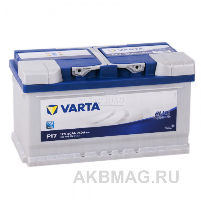 Varta BD(F17)  80 R+ (580 406 074)