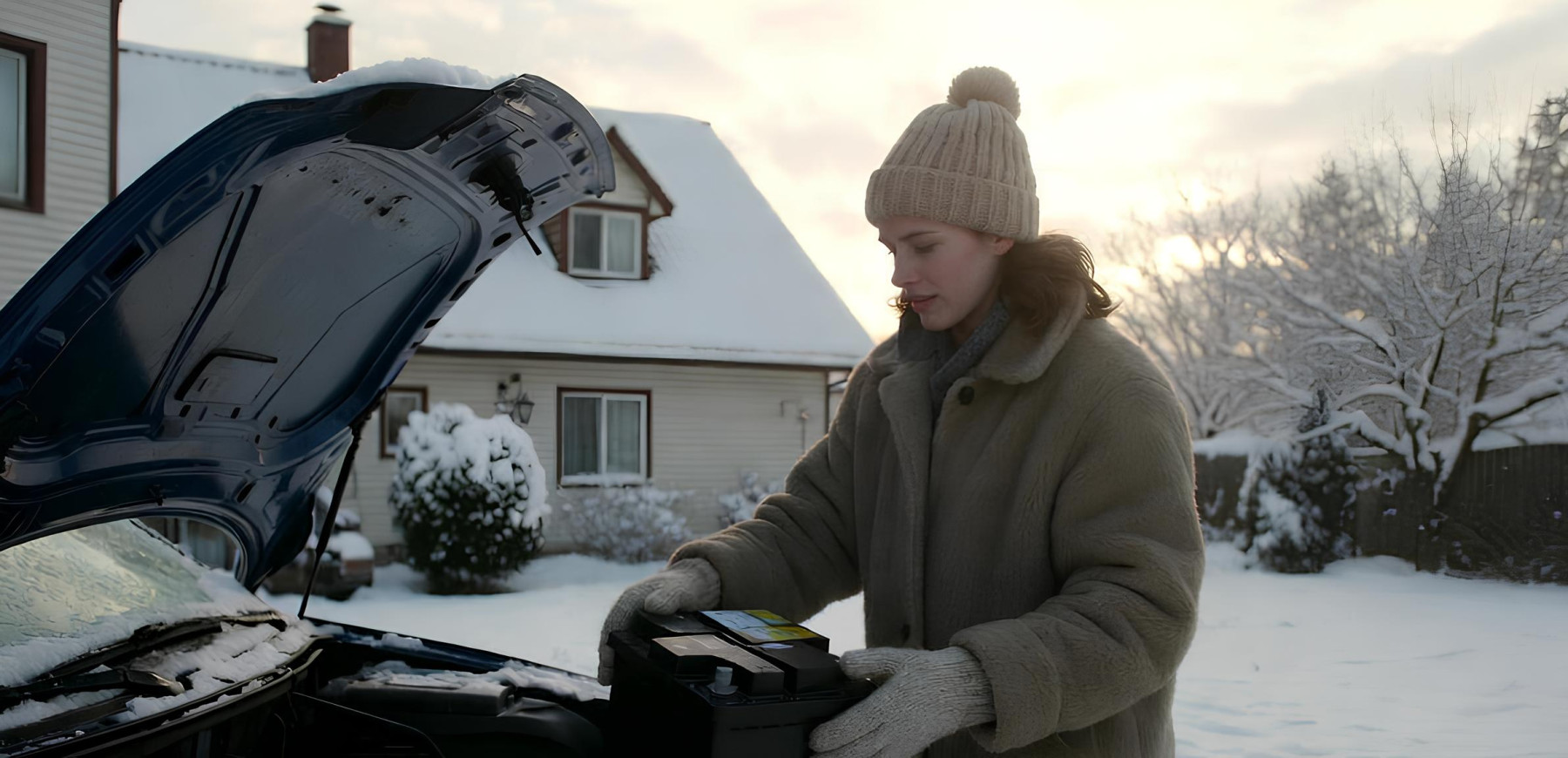 Как зарядить аккумулятор авто зимой