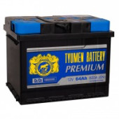 Аккумулятор Тюмень Premium 64L  64Ач 620А прям. пол. Аккумулятор Тюмень Premium 64L  64Ач 620А прям. пол.