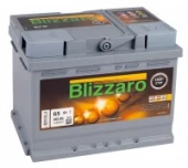Аккумулятор BLIZZARO EFB 65R 65Ач 640А обр. пол.