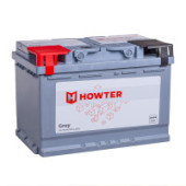 Аккумулятор HOWTER Grey 75L 75Ач 700А прям. пол. Аккумулятор HOWTER Grey 75L 75Ач 700А прям. пол.