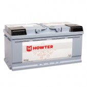 Аккумулятор HOWTER Grey 100RS 100Ач 850А обр. пол.